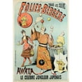 thumbnail image 3 of Anonymous 11x14 Black Modern Framed Museum Art Print Titled - Awata the Celebre Longleur Japanese (1895), 3 of 5
