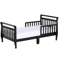 Dream On Me Sleigh Toddler Bed, Multiple Finishes, With Bed