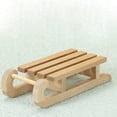 thumbnail image 4 of Trineo en Miniatura Mini Hecho A Mano 1/12 Modelo Nieve Accesorios para Casa Muñecas, 4 of 7