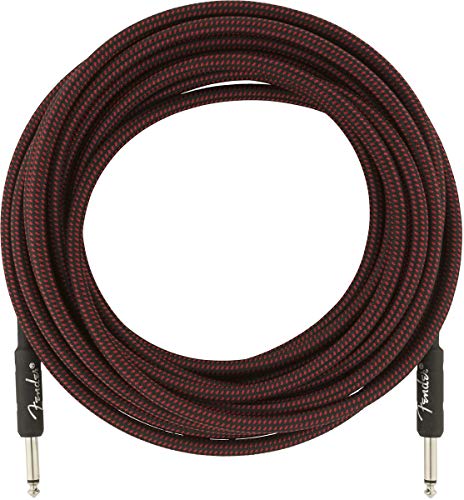 Fender® 25' Professional Series Red Tweed Instrument Cable #0990820070 - 25FT.