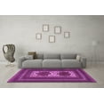 thumbnail image 3 of Ahgly Company Indoor Rectangle Persian Purple Traditional Area Rugs, 2' x 4', 3 of 4