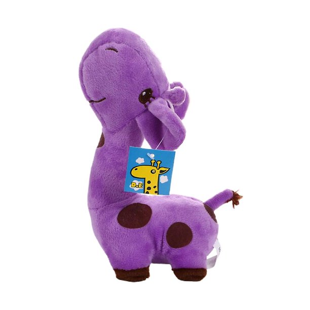 18cm Muñeco de peluche de dibujos animados, juguete colgante de jirafa, juguete agradable para niños