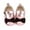 Pink(rabbit), variant on Lovebay Baby Girl Infants Bowknot Rabbit PU Leather Princess Shoes Wedding Soft Sole Crib Shoes