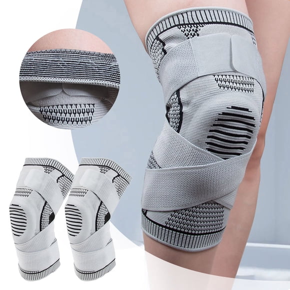 Riforla 2.0 Compression Knee Support Knee Support for Men and Women Sports Knee Pads Breathable Knee Brace for Sports and Strength Training Unisex White