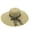 Khaki, variant on Summer Sun Hat, Foldable Wide Brim Straw Hat, Woven Beach Travel Cap, UV Protection Outdoor Headwear for Men Women, One Size Sun Hats