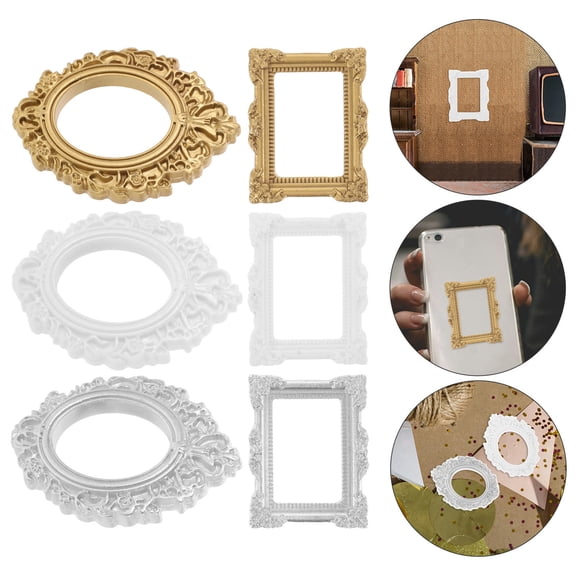 PENIKOKO Miniature Frame for Wall Decoration 6Pcs