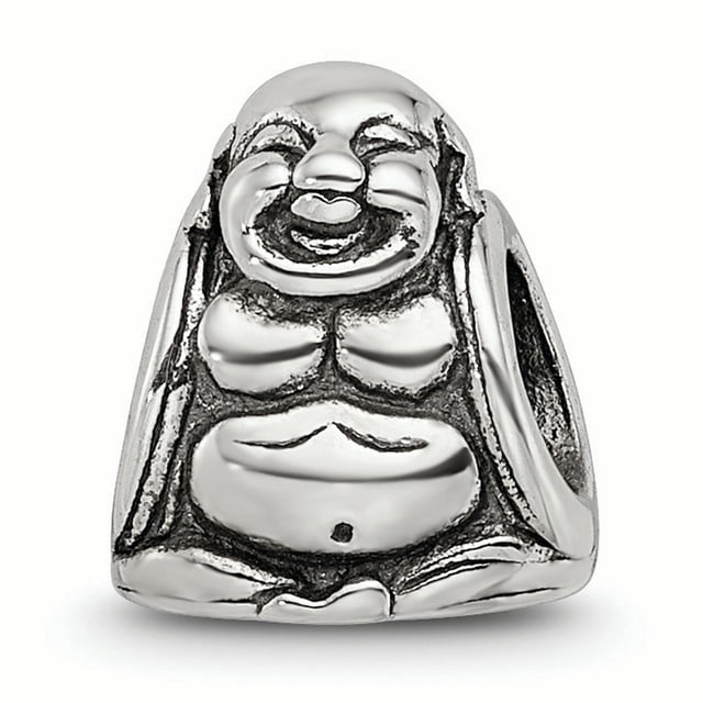 925 Sterling Silver Charm For Bracelet Buddha Bead Religious