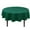 Hunter Green, variant on White Round Tablecloth 60 Inch - Waterproof Stain Resistant Spillproof Polyester Fabric Table Cloth for Dining Room Kitchen Parties
