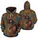 thumbnail image 2 of Sudadera con capucha unisex africana con estampado 3D de diente de león para niña negra africana, sudaderas casuales para hombres y mujeres 2024, camisetas tipo pulóver, ropa Y2k, 2 of 5