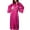 Hot Pink, variant on Women‘s Satin & Lace Trim Long Nightgown - Elegant Slip Dress with Matching Robe for Special Occasions