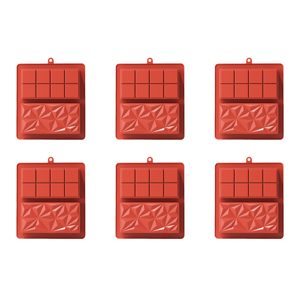 Molde Silicona para Barra Chocolate Mini Moldes Galletas Y Herramientas Horneado en Casa 1 Ud.