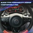 thumbnail image 4 of Xotic Tech Paddle Shifter Extensions, Steering Wheel Shift, Black Aluminum Metal, Compatible with 2018-up Kia Stinger (CK), 4 of 9