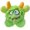 Green, variant on Natural Rubber Sound-Sounding Sog Toy Balls,Dog Toy Ball, with a Groove Design That is Resistant to Bites, Has a High Bounce, Dog Training Interactive Pet Toy, Relieving Pet Anxiety,（small size）2Pack
