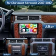 thumbnail image 4 of For 2007-2012 Chevrolet Tahoe Android 12.0 Stereo Car Radio GPS Carplay, 4 of 19