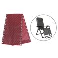 thumbnail image 2 of Tissu de Remplacement pour Fauteuil Inclinable Tissu de Remplacement Imperméable pour Pelouse Cour Arrière Fleur Rouge, 2 of 9