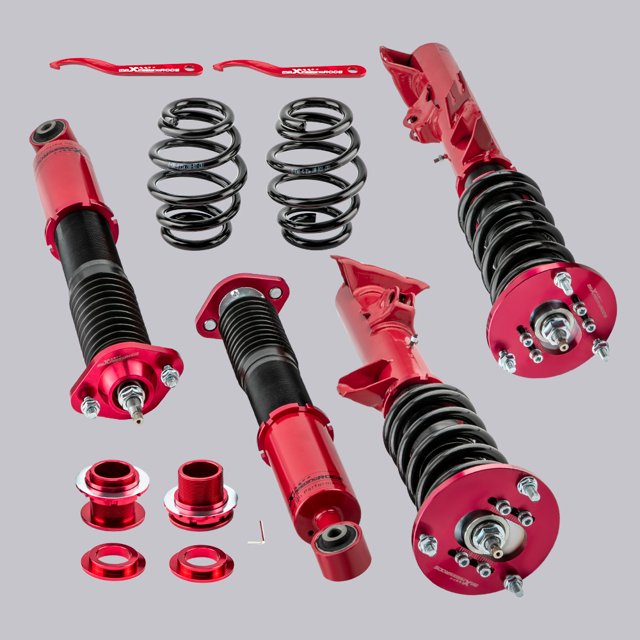 Maxpeedingrods Coilovers Kits For BMW E36 3 Series 24 Ways Adj. Damper & Height Shocks Struts