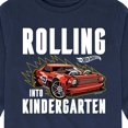 thumbnail image 3 of Hot Wheels - Rolling Into Kindergarten - Youth Long Sleeve Graphic T-Shirt, 3 of 5