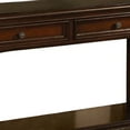thumbnail image 5 of ACME Anondale Rectangular Wooden Sofa Table with Bottom Shelf in Cherry, 5 of 5