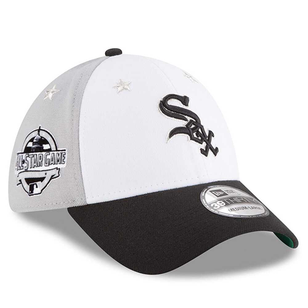 Chicago White Sox New Era 2018 Mlb All Star Game 39thirty Flex Hat White Black Walmart Com Walmart Com