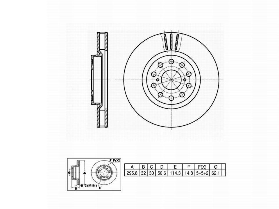 Winstop Brake Rotor, Front WS233121, Toyota Supra 1998-1993