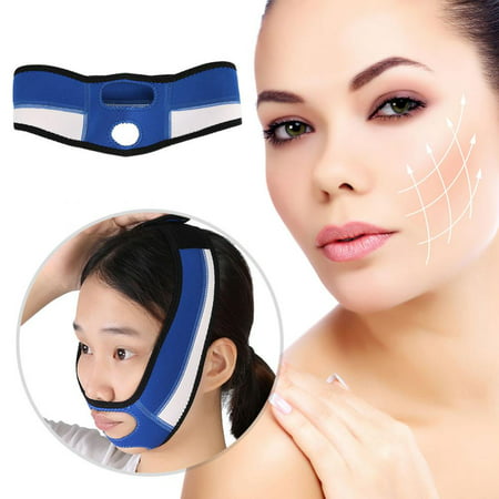 VBESTLIFE Slimming Bandage,Face Slimming Mask Slim Lift Tighten Skin Bandage Double Chin Remove Mouth Pulling Belt Face Lifting (Best Way To Remove A Bandage)