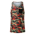 thumbnail image 5 of Catégorie de Produit Débardeurs pour Hommes / Titre Concurrent de Plateforme - Haut de Printemps Été pour Hommes Informés Chemise Décontractée de Plage Col Rond Imprimée Sans Manches Débardeur Mode Blouse, 5 of 5