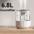 thumbnail image 5 of Humidificador de Doble Puerto de 6,8 L, Ideal para el Hogar, Dormitorio, Oficina, Escritorio, con Luz y Compatible con Carga USB., 5 of 5