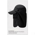 thumbnail image 5 of SGFCWSX Sun Hats for Men,UPF 50+ Protection Removable Neck Cape Quick-Dry Summer Outdoor Hat Black, 5 of 6