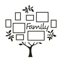 Lierteer Family Tree Frame Collage Pictures Collage Photo Wall Mount Decor Wedding Black