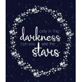 thumbnail image 2 of Gibbons, Lauren 26x30 White Modern Wood Framed Museum Art Print Titled - Stars 2, 2 of 4