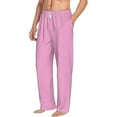 thumbnail image 2 of Balery Men'S Pink Pants,Sleepwear Pants,Pajama Pants,Pj Bottoms Drawstring And Pockets-X-Large, 2 of 9