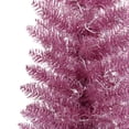 thumbnail image 3 of 7 ft Pre-Lit Pink Tinsel Artificial Tree, 3 of 7