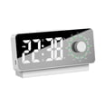thumbnail image 2 of Reloj despertador digital con temporizador, temporizador electrónico, reloj despertador digital alimentado por USB Luz verde blanca, 2 of 9