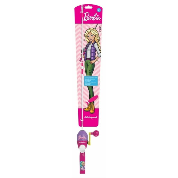 Shakespeare Barbie Spincast Rod and Reel Fishing Combo