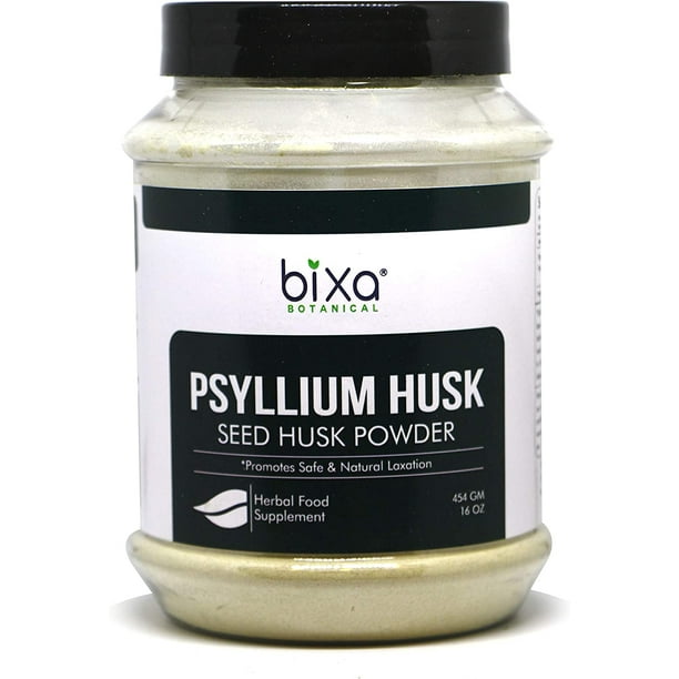 PSYLLIUM Husk Powder (PLANTAGO OVATA) 1 Pound (16 Oz) Daily Laxative