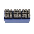 thumbnail image 4 of Metal Letter  Set, Metal Letter Punch Set High Strength 27 Letters Wide Applicability With Storage Box For Artwork 5mm,6mm, 4 of 8