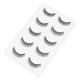 thumbnail image 3 of 5 Pairs Reusable 3D Fake Eyelashes Made of Manmade Fiber for Natural Look Makeup, 3 of 3