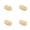 Khaki 4 Packs, variant on Outdoor BBQ Ignition Aid: Wax Wood Sticks For Quick Lighting,5 cm,White