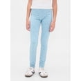 thumbnail image 2 of Pantalones Leggings de Jersey para Niñas GAP Azul Piedra XS, 2 of 4
