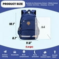 thumbnail image 4 of Burufy School Backpack for Boys Kids, Printed Lightweight School Bag Large Durable School Bookbags, 4 of 7