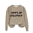 thumbnail image 5 of HAYIMI Women Letter Printed Sweatshirt Long Sleeve Shirts Pullover Fall Clothes Oversized Everyday Basic Tops Streetwear, 5 of 5