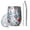 Pioneer Flower, variant on 12oz Stemless Wine Tumblers Pioneer Flower Vacuum Insulated Stainless Steel Travel Tumbler Cups Mug with Lid and Straw for Champaign,Cocktail,Beer with Cleaning Brush