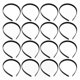 thumbnail image 1 of 50 Pack Durable Plastic Hair Hoops for Girls & Women Stylish Headbands Accessories Collection, 1 of 2