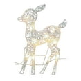 thumbnail image 3 of Reno de Navidad al aire libre resistente a la intemperie silueta hierro jardín estacas arte Navidad renos luz para fiesta festiva año Nuevo decoración S Fernando reno al aire libre, 3 of 8