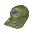 thumbnail image 4 of DJN New Independence Day Baseball Cap Cotton Adjustable Snapback Patriotic Printed Sporty Hat for Men and Women Green One Size, 4 of 4
