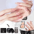 thumbnail image 3 of Gel fortalecedor de uñas. Para uñas dañadas. Mejora la salud con envoltura de fibra. Fácil aplicación. Herramienta portátil para el cuidado de las uñas, apta para todo tipo de pieles, 3 of 8