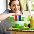 thumbnail image 3 of RENACLIPY 4Pcs Metal Lunch Box Straps Reusable for Students Workplace, 3 of 5