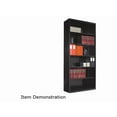 thumbnail image 3 of Tennsco TNNB78BK Metal Bookcase - Black, 3 of 4