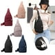 thumbnail image 1 of Bolsa de pecho para hombres y mujeres | Correa impermeable de gran capacidad | Mochila de viaje antirrobo de nylon con carga USB, diseño transpirable, múltiples bolsillos | Rosa, Azul, Azul, Rojo, 1 of 9
