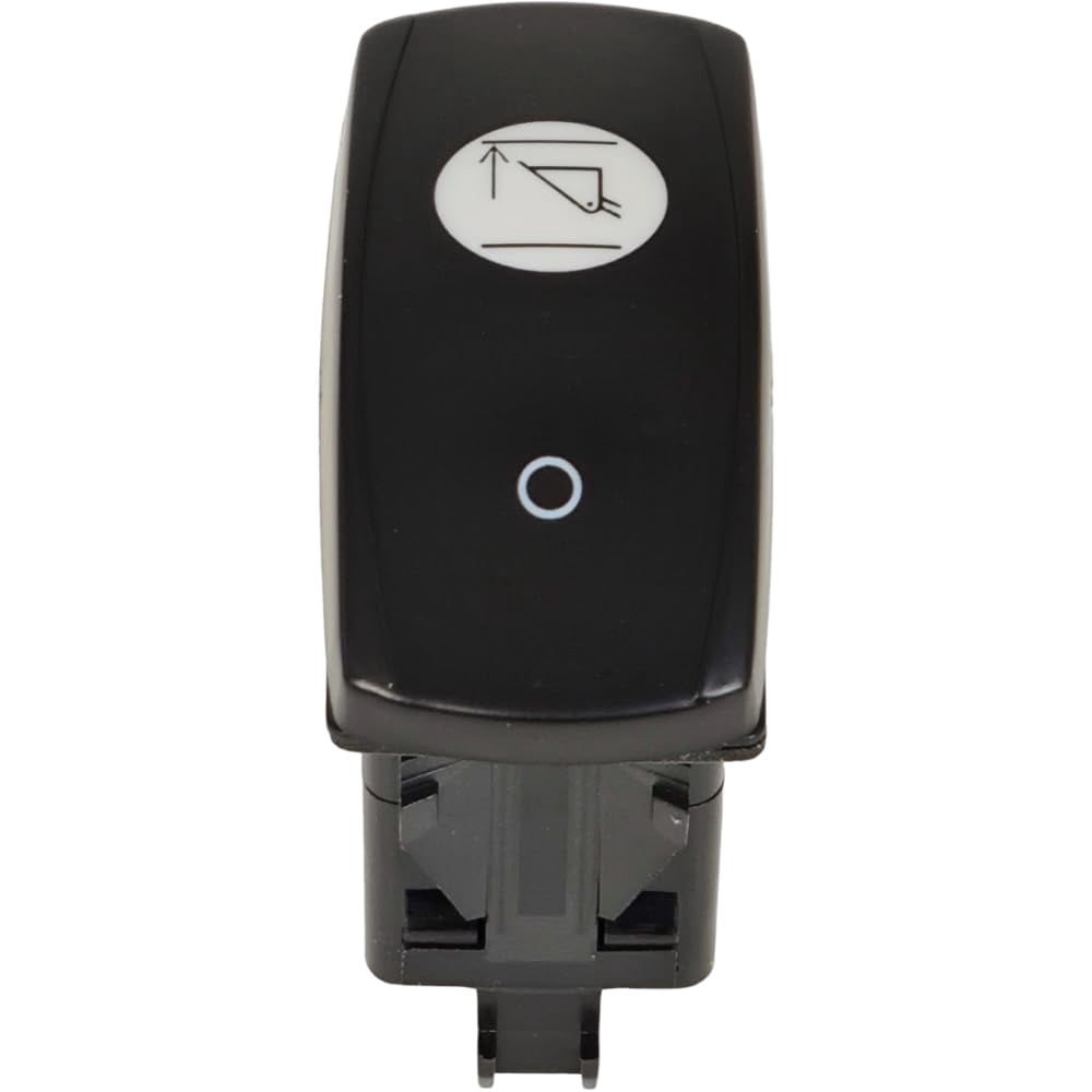 4 Pin ON-Off Self Leveling Valve Rocker Switch AT361529 Compatible with John Deere Loader 318D 318E 319D 319E 320D 320E 323D 323E 326D 326E 328D 328E 329D 329E 332D 332E 333D 333E Green